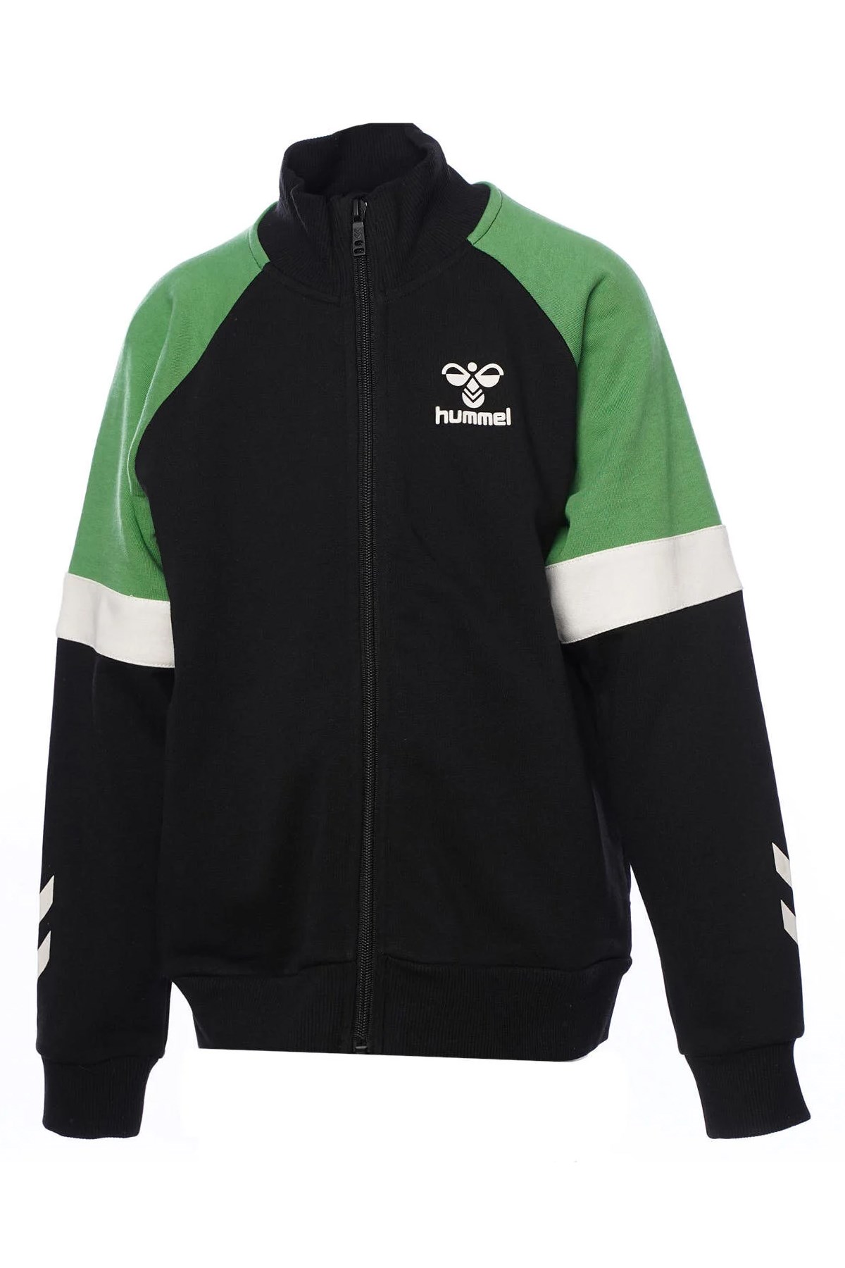 Hummel Chippy Zip Çocuk Sweatshirt 921757-2001 Siyah