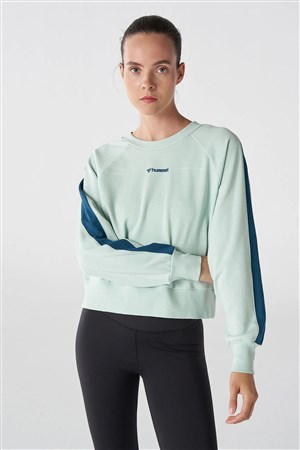 Hummel Chrome Kadın Sweatshirt 921759-2519 Yeşil