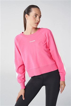 Hummel Chrome Kadın Sweatshirt 921759-3440 Pembe