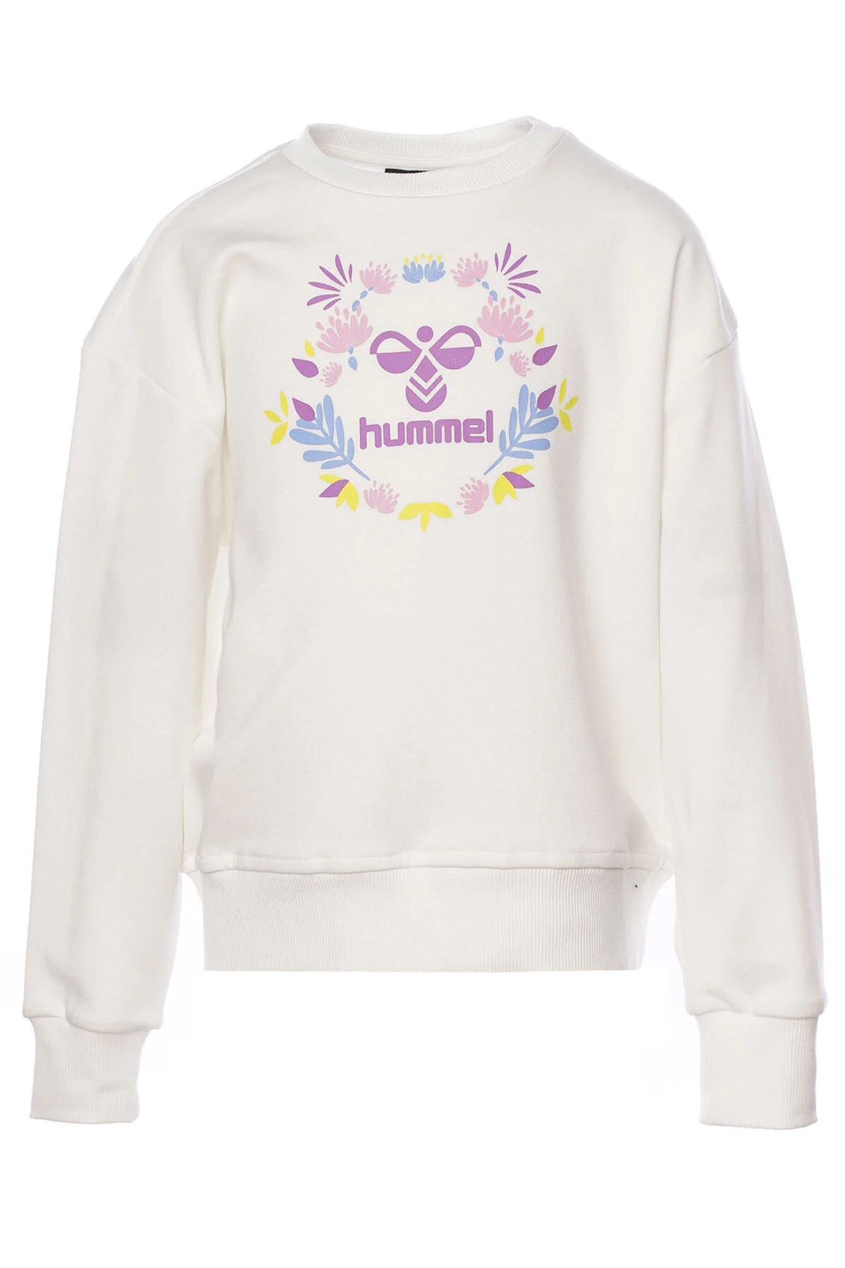 Hummel Colby Çocuk Sweatshirt 921761-9003 Beyaz