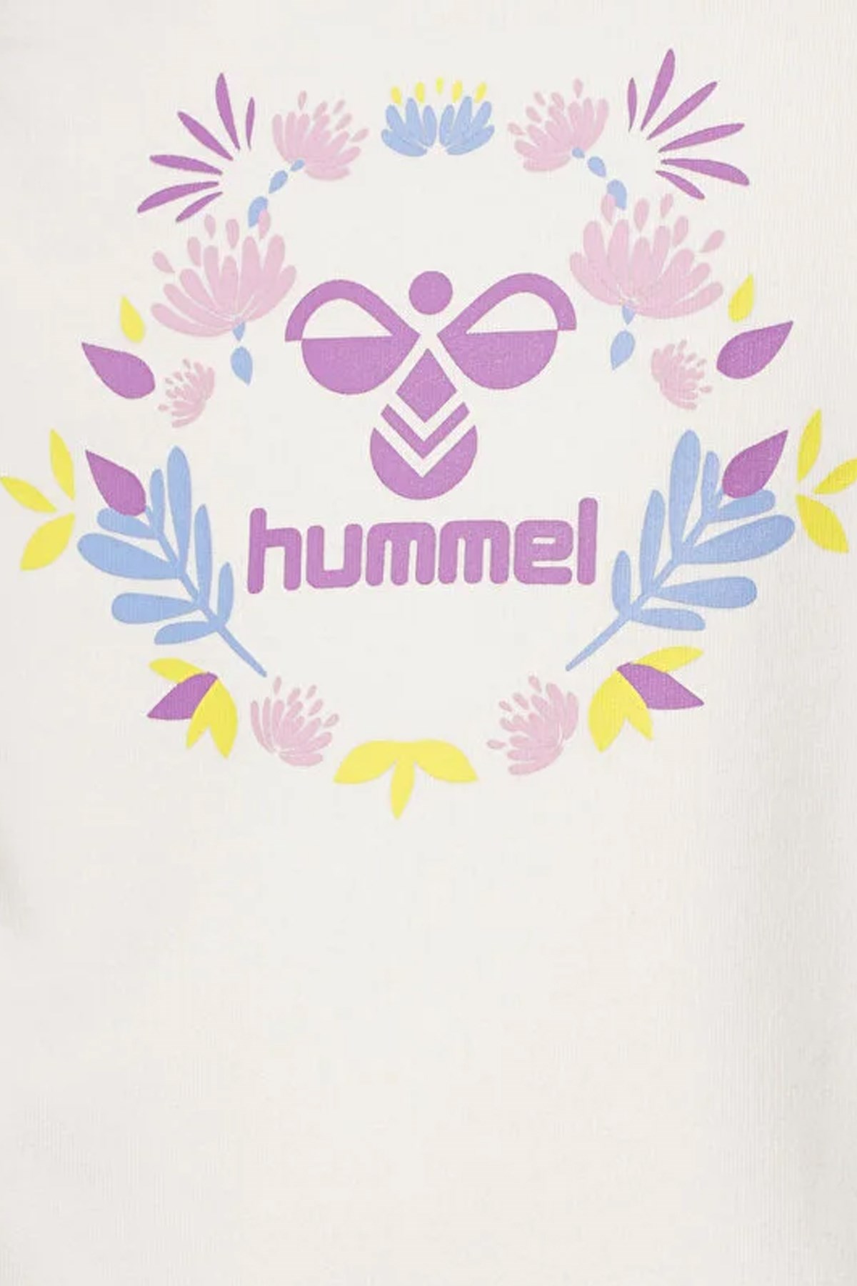 Hummel Colby Çocuk Sweatshirt 921761-9003 Beyaz