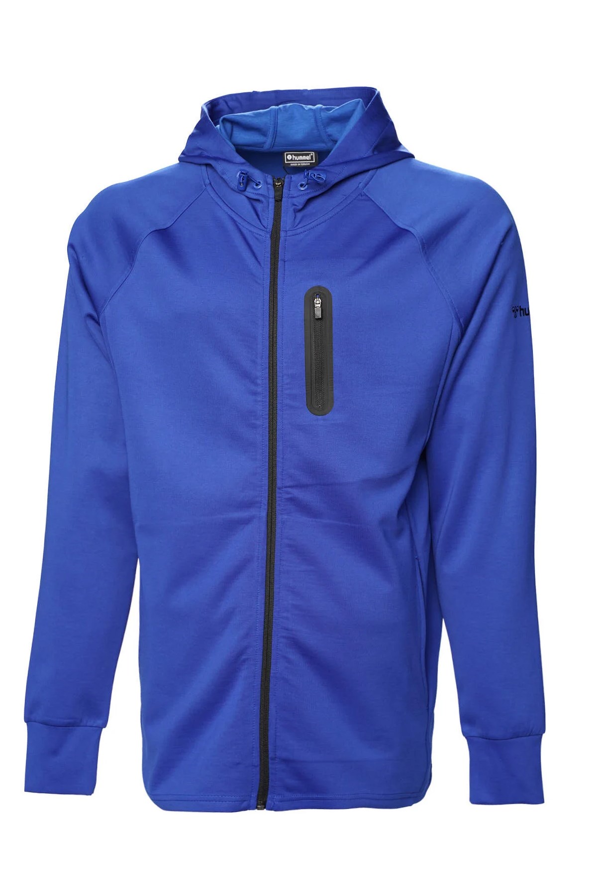 Hummel Ethan Zip Erkek Sweatshirt 921769-7788 Mavi