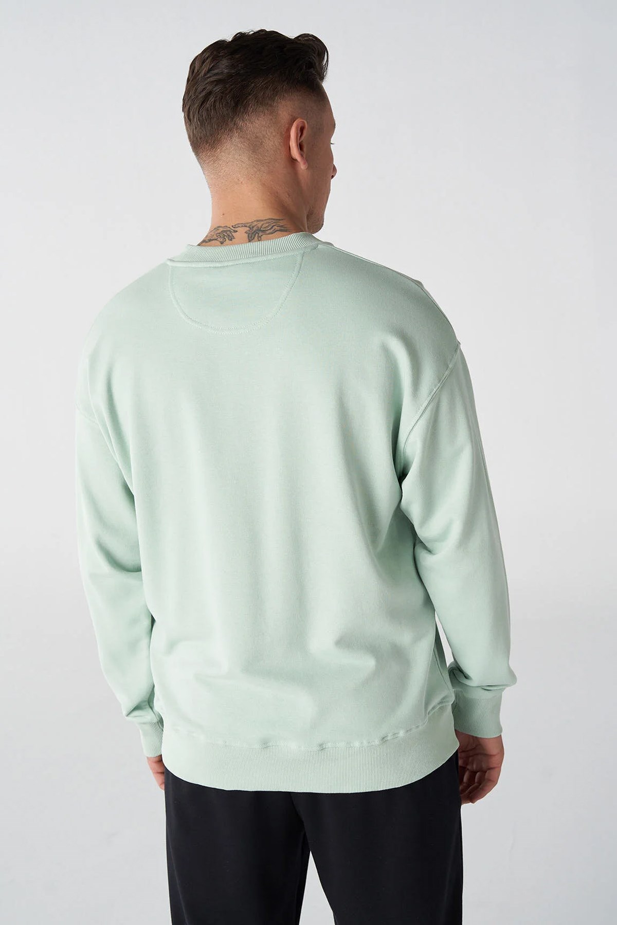 Hummel Fin Erkek Sweatshirt 921770-2519 Yeşil