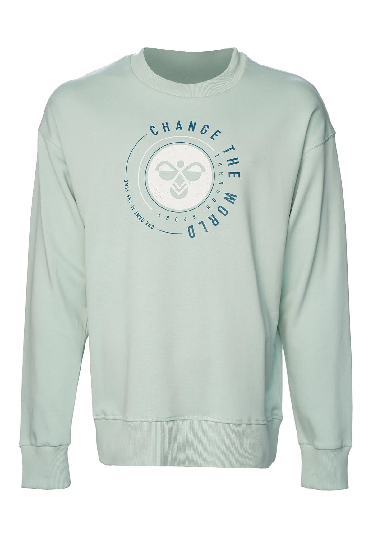 Hummel Fin Erkek Sweatshirt 921770-2519 Yeşil