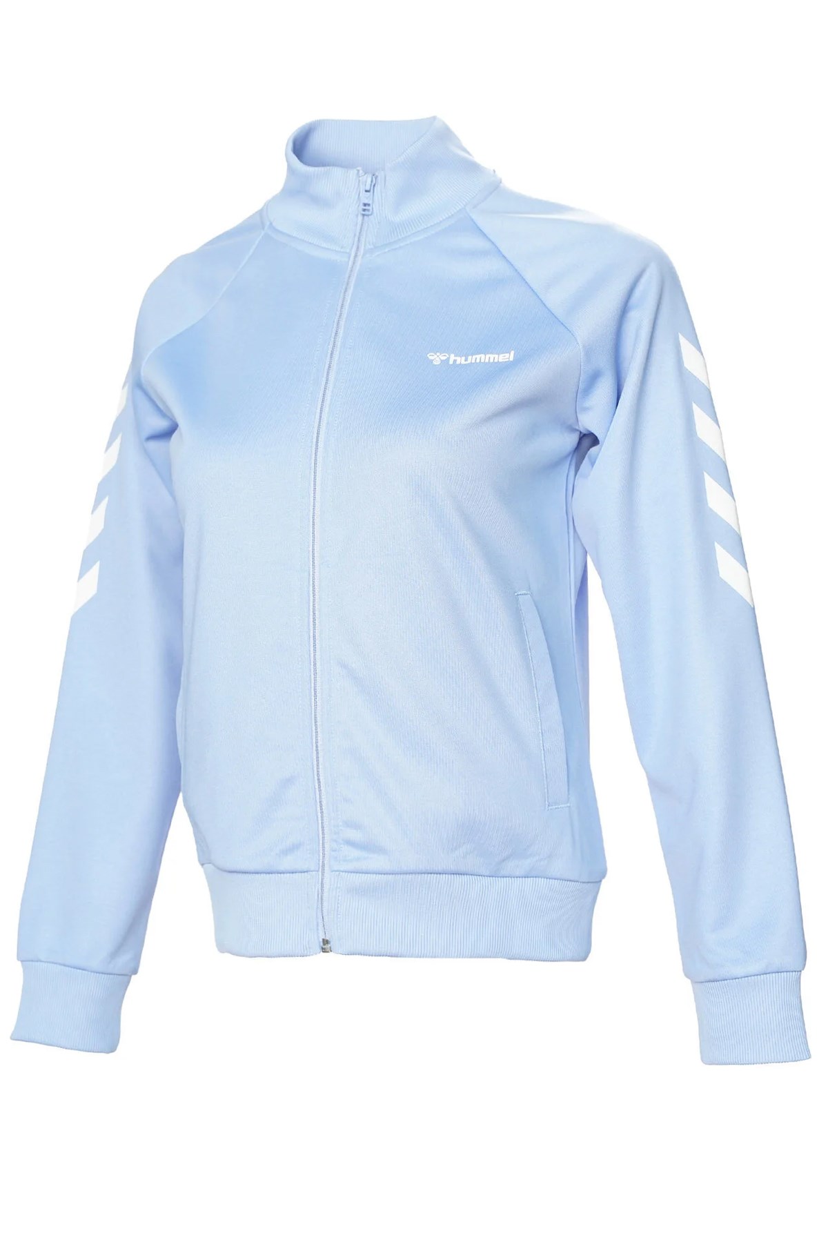 Hummel Genesa Zip Kadın Sweatshirt 921773-2516 Mavi
