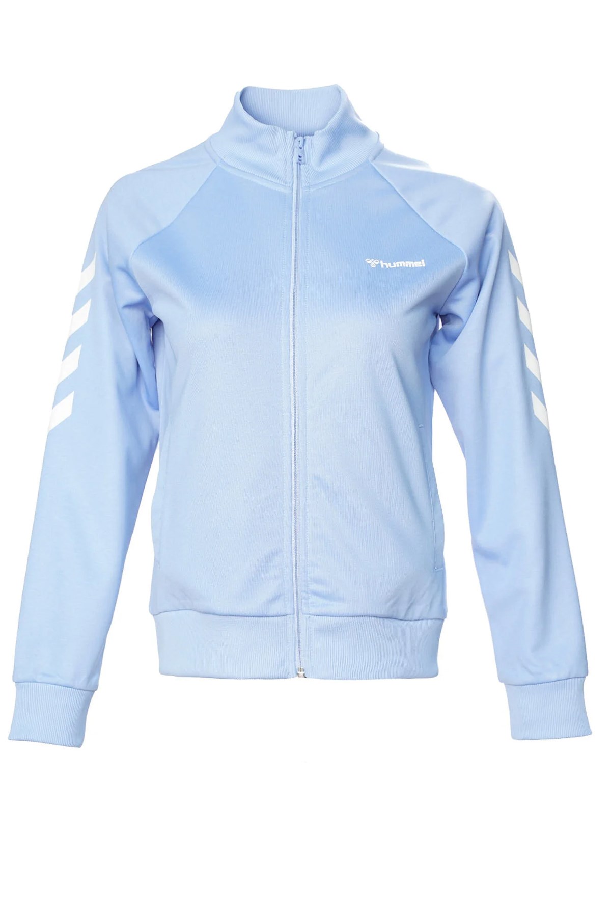 Hummel Genesa Zip Kadın Sweatshirt 921773-2516 Mavi