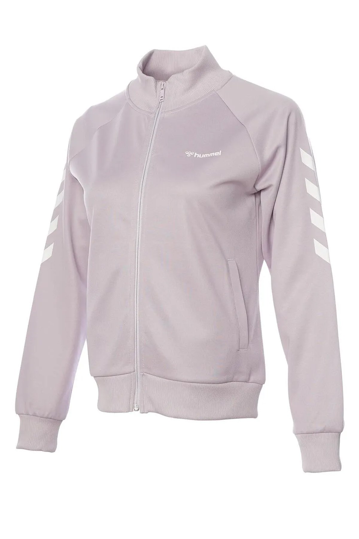 Hummel Genesa Zip Kadın Sweatshirt 921773-8140 Gri