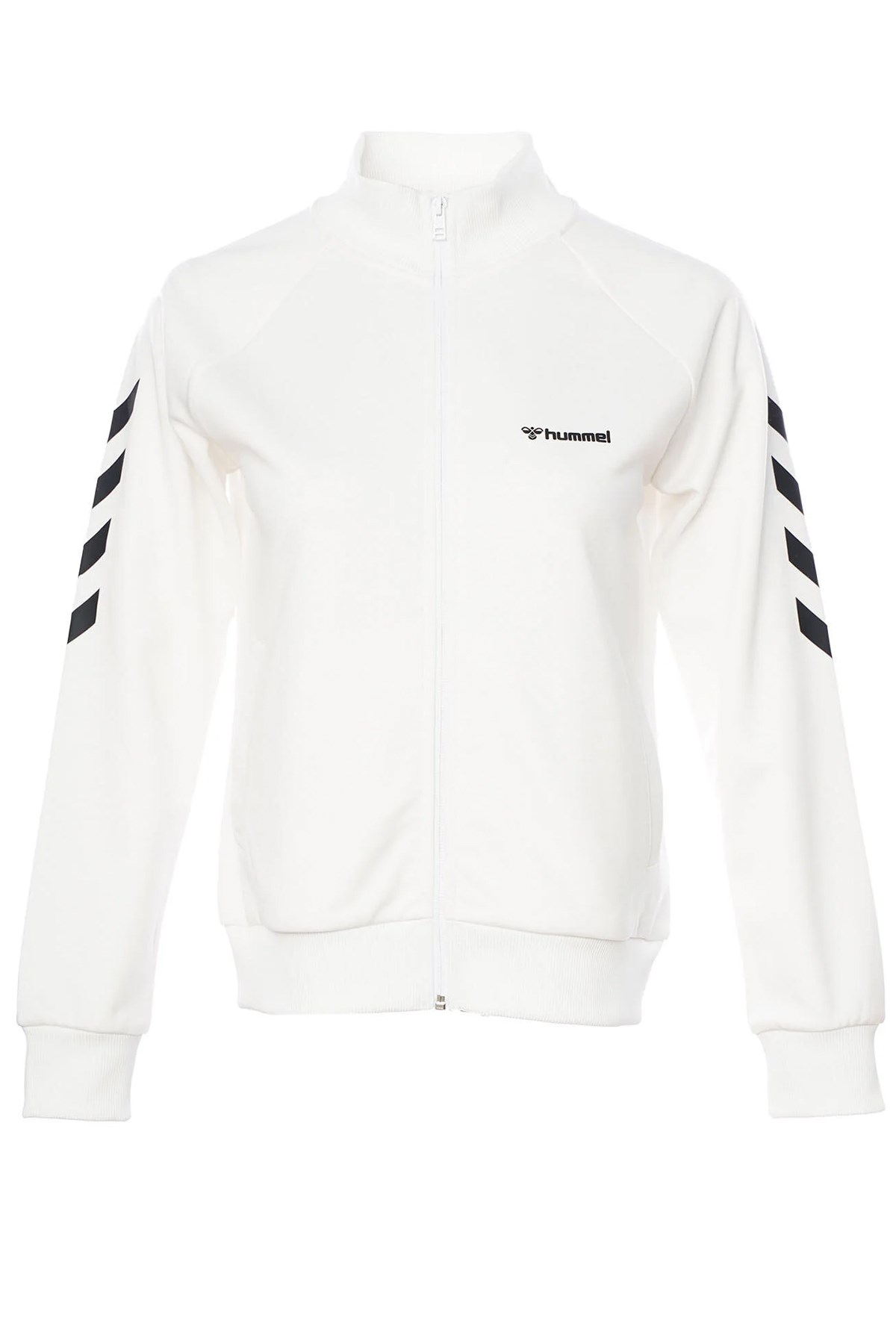 Hummel Genesa Zip Kadın Sweatshirt 921773-9003 Beyaz