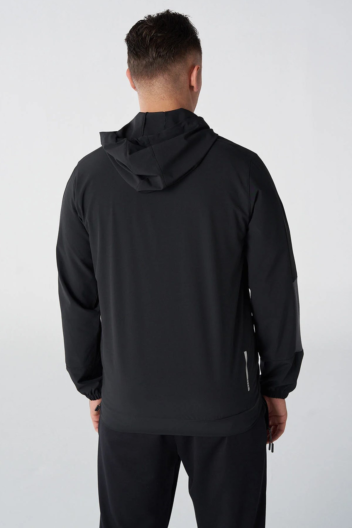Hummel Jacob Zip Erkek Sweatshirt 921778-2001 Siyah