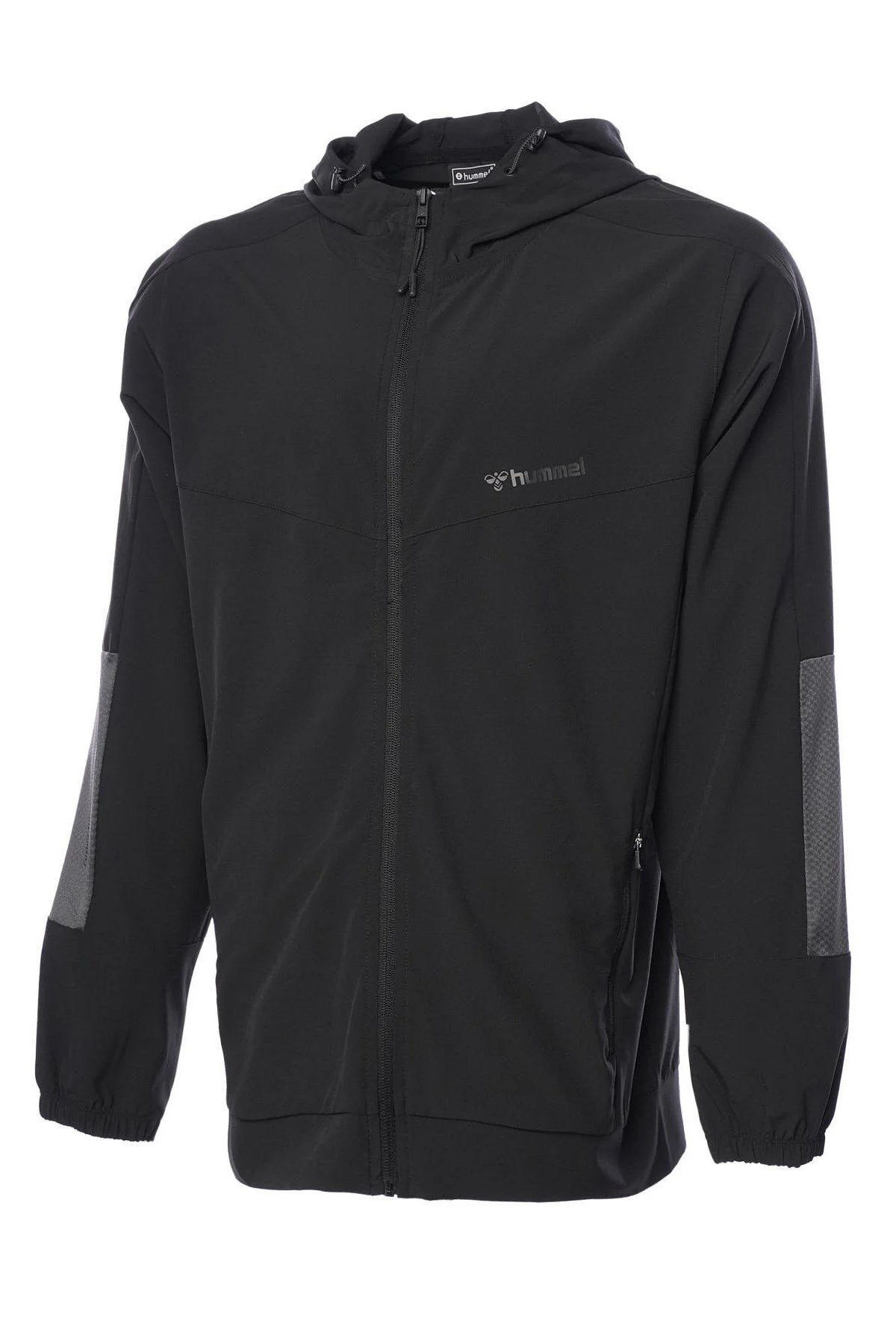 Hummel Jacob Zip Erkek Sweatshirt 921778-2001 Siyah