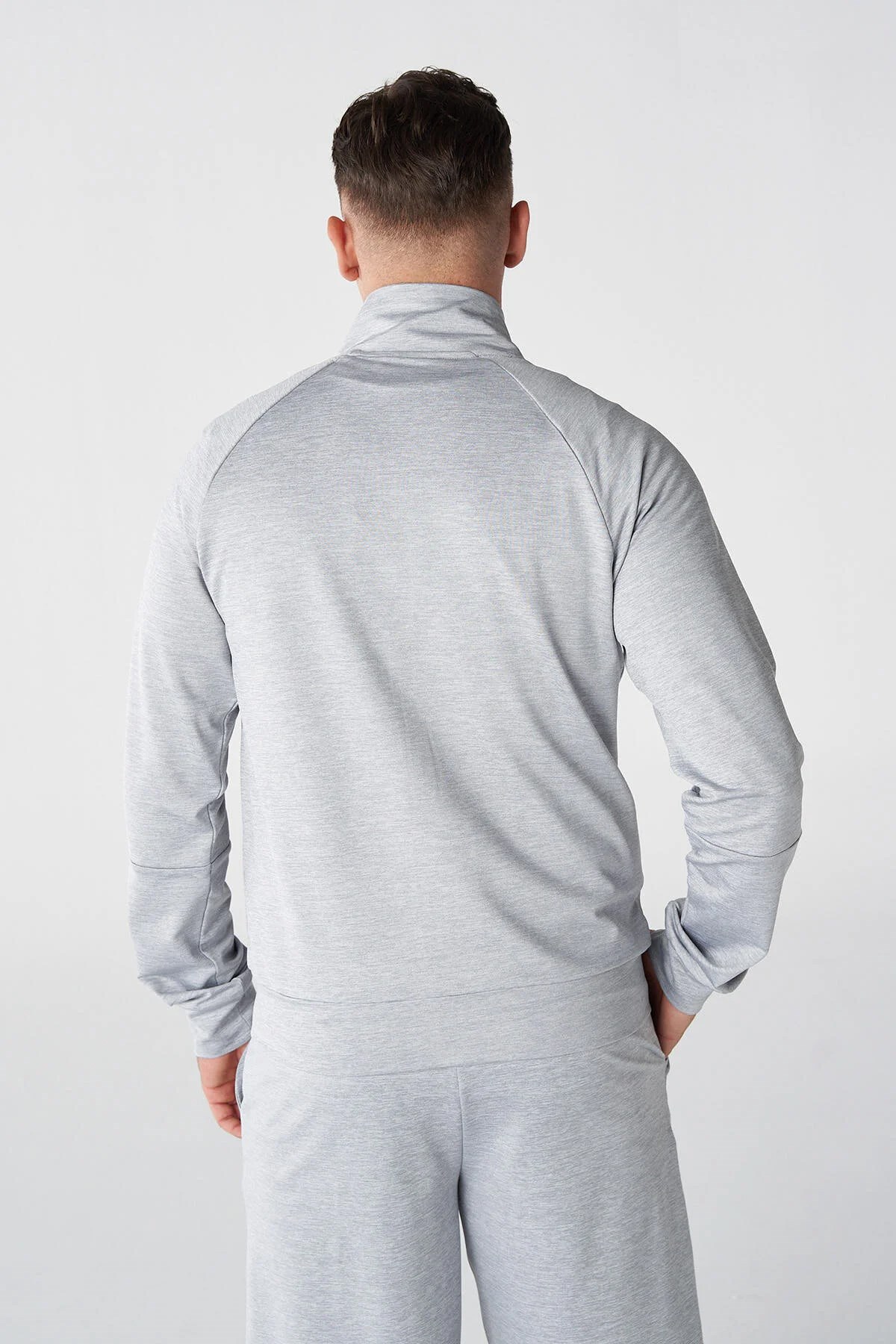 Hummel Jas Zip Erkek Sweatshirt 921780-1091 Gri