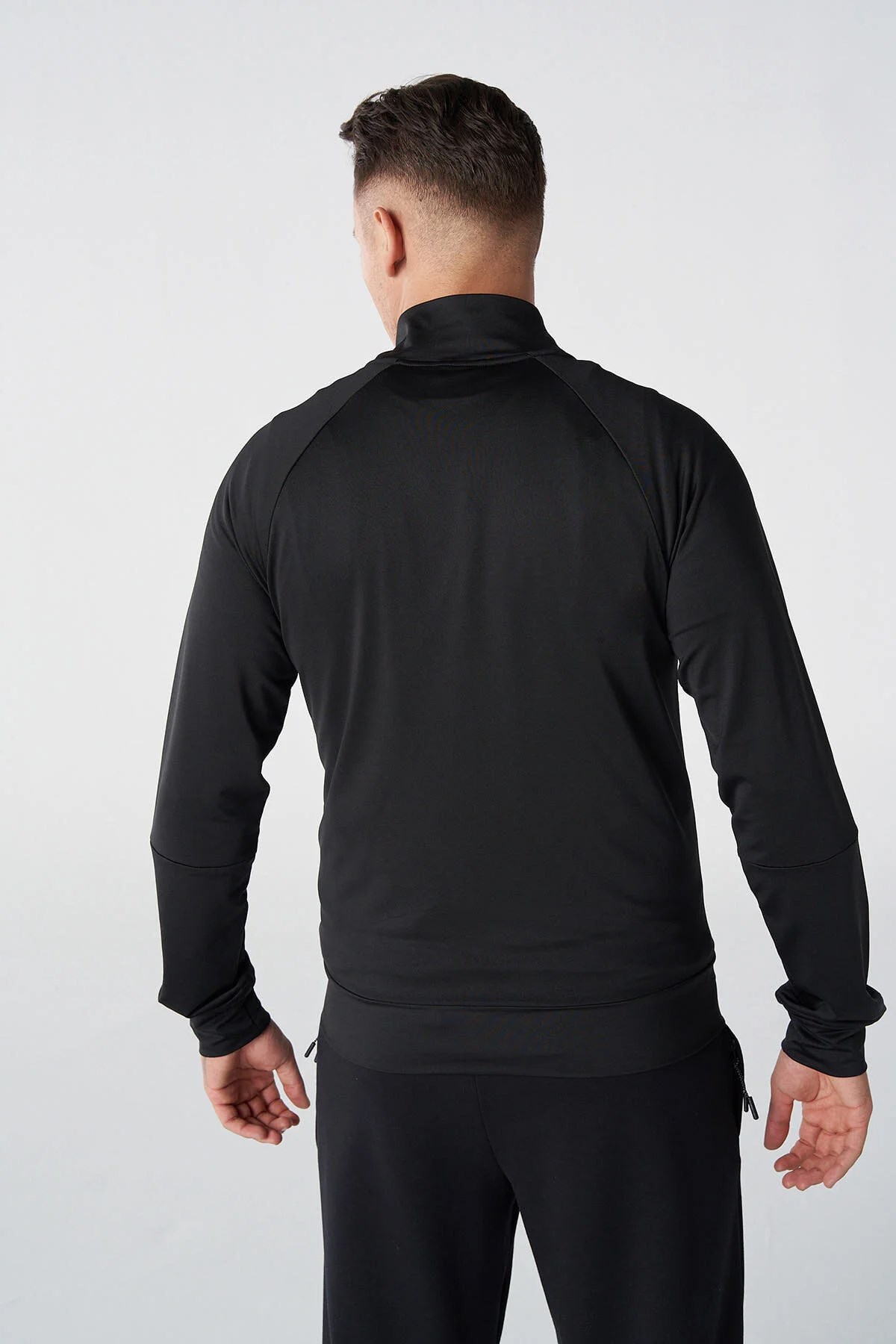 Hummel Jason Zip Erkek Sweatshirt 921781-2001 Siyah
