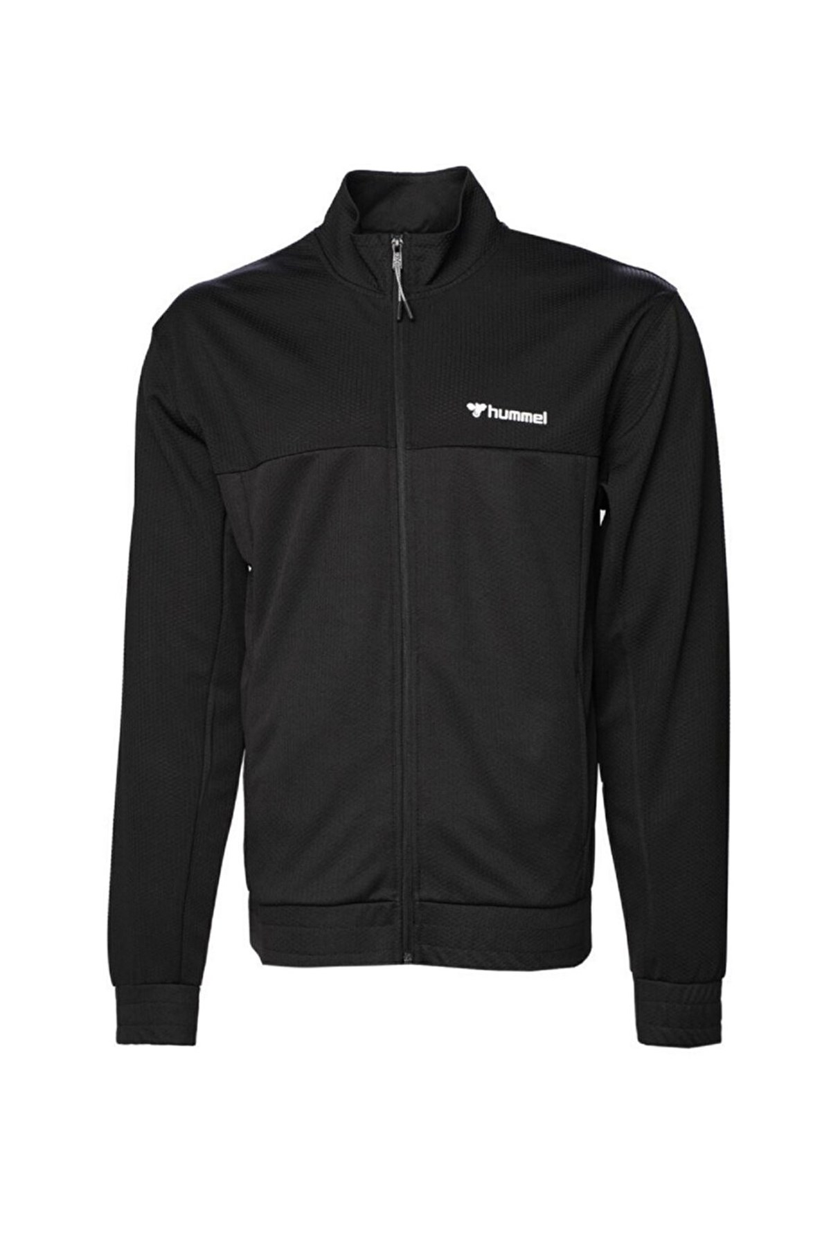 Hummel Joel Zip Erkek Sweatshirt 921787-2001 Siyah