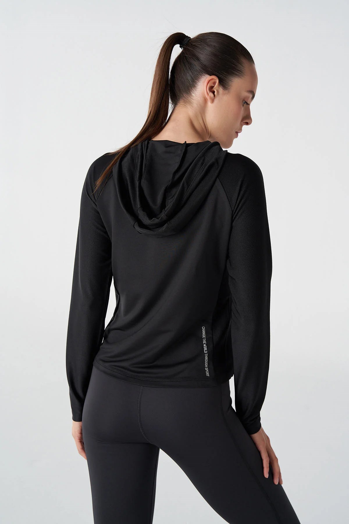 Hummel Lara Zip Kadın Sweatshirt 921794-2001 Siyah