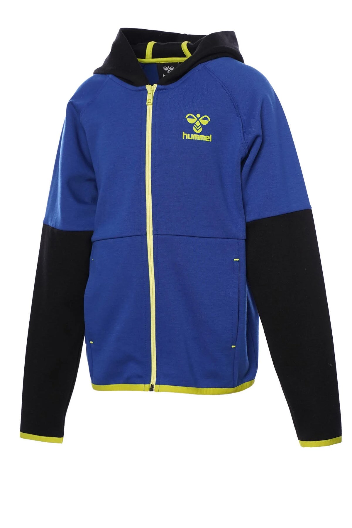 Hummel Luther Zip Çocuk Sweatshirt 921801-7788 Mavi