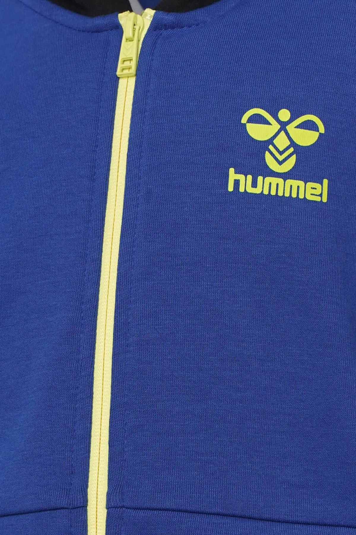 Hummel Luther Zip Çocuk Sweatshirt 921801-7788 Mavi
