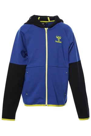 Hummel Luther Zip Çocuk Sweatshirt 921801-7788 Mavi