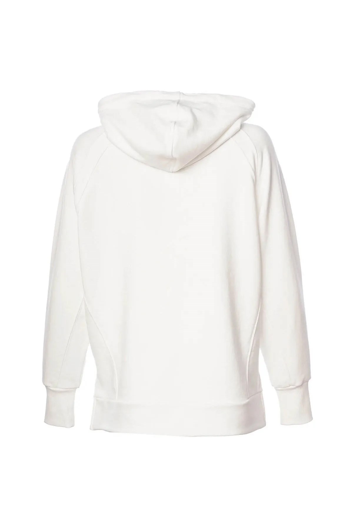 Hummel Maya Oversize Zip Kadın Sweatshirt 921803-9003 Beyaz