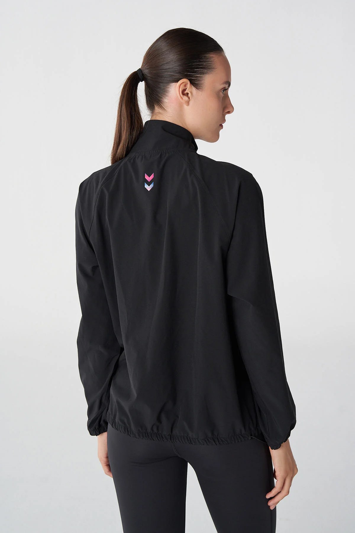 Hummel Micha Zip Kadın Sweatshirt 921805-2001 Siyah