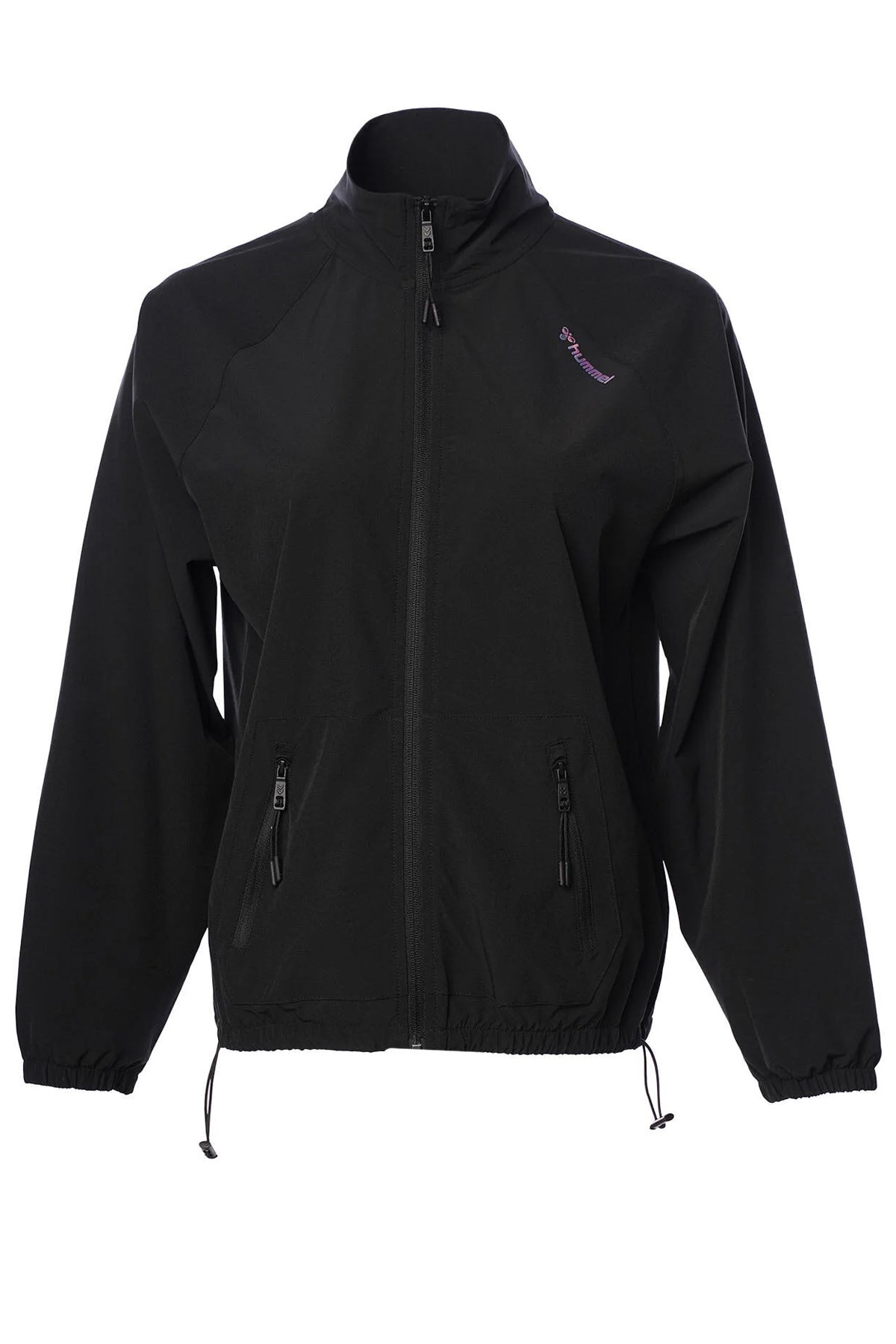 Hummel Micha Zip Kadın Sweatshirt 921805-2001 Siyah