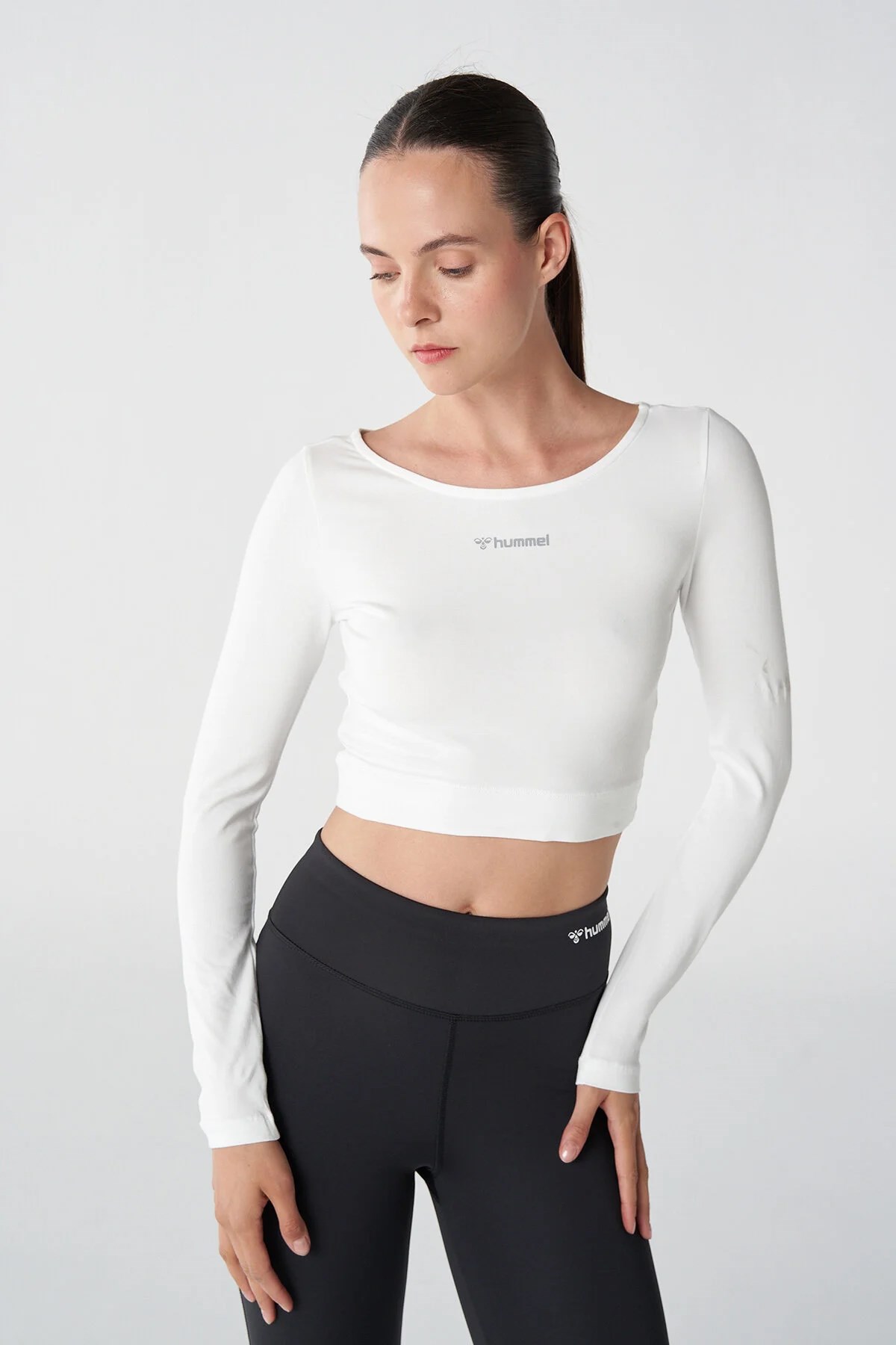 Hummel Olivia Kadın Sweatshirt 921813-9003 Beyaz