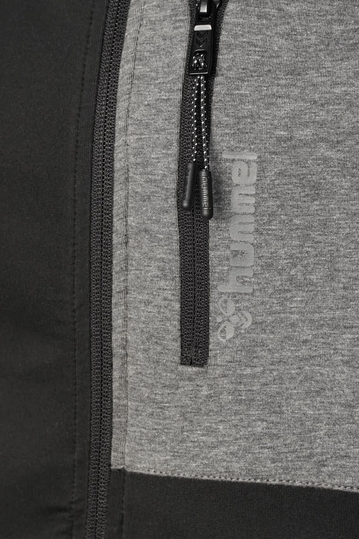 Hummel Randy Zip Erkek Sweatshirt 921819-2001 Siyah