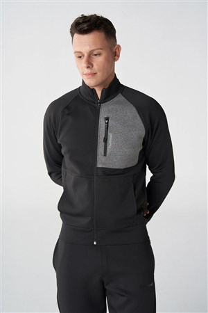 Hummel Randy Zip Erkek Sweatshirt 921819-2001 Siyah