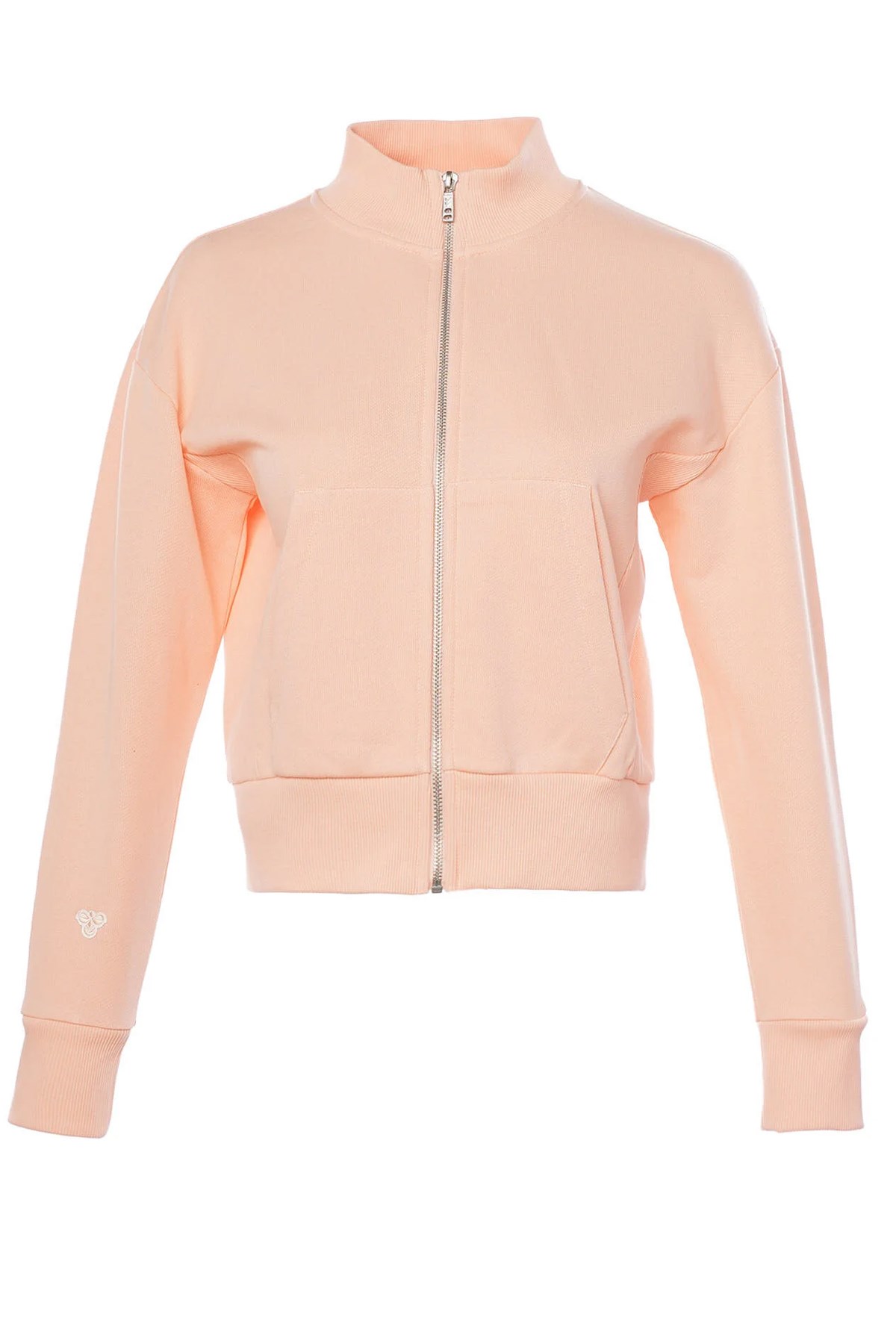 Hummel River Zip Kadın Sweatshirt 921823-2518 Turuncu