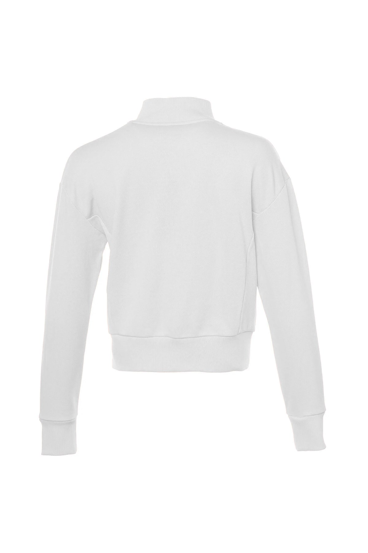 Hummel River Zip Kadın Sweatshirt 921823-9003 Beyaz