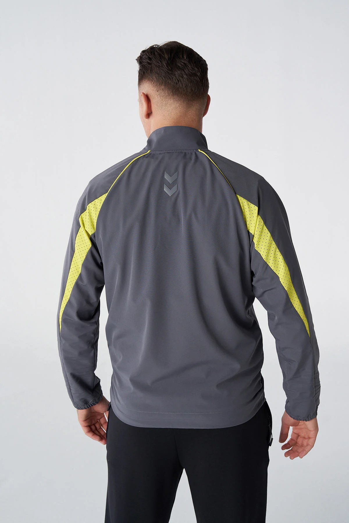 Hummel Ryen Zip Erkek Sweatshirt 921824-3902 Gri