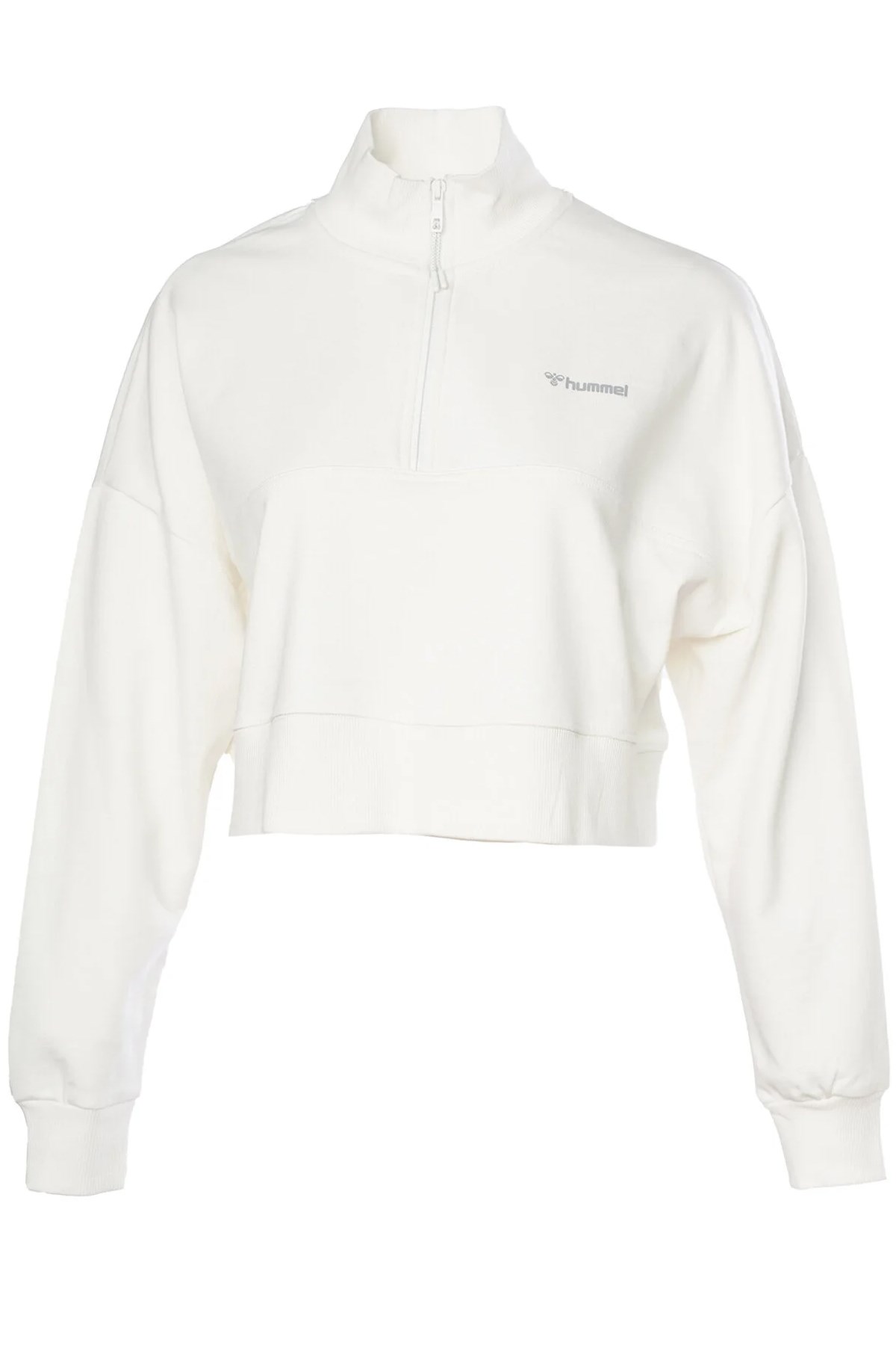 Hummel Shura Oversize Kadın Sweatshirt 921828-9003 Beyaz