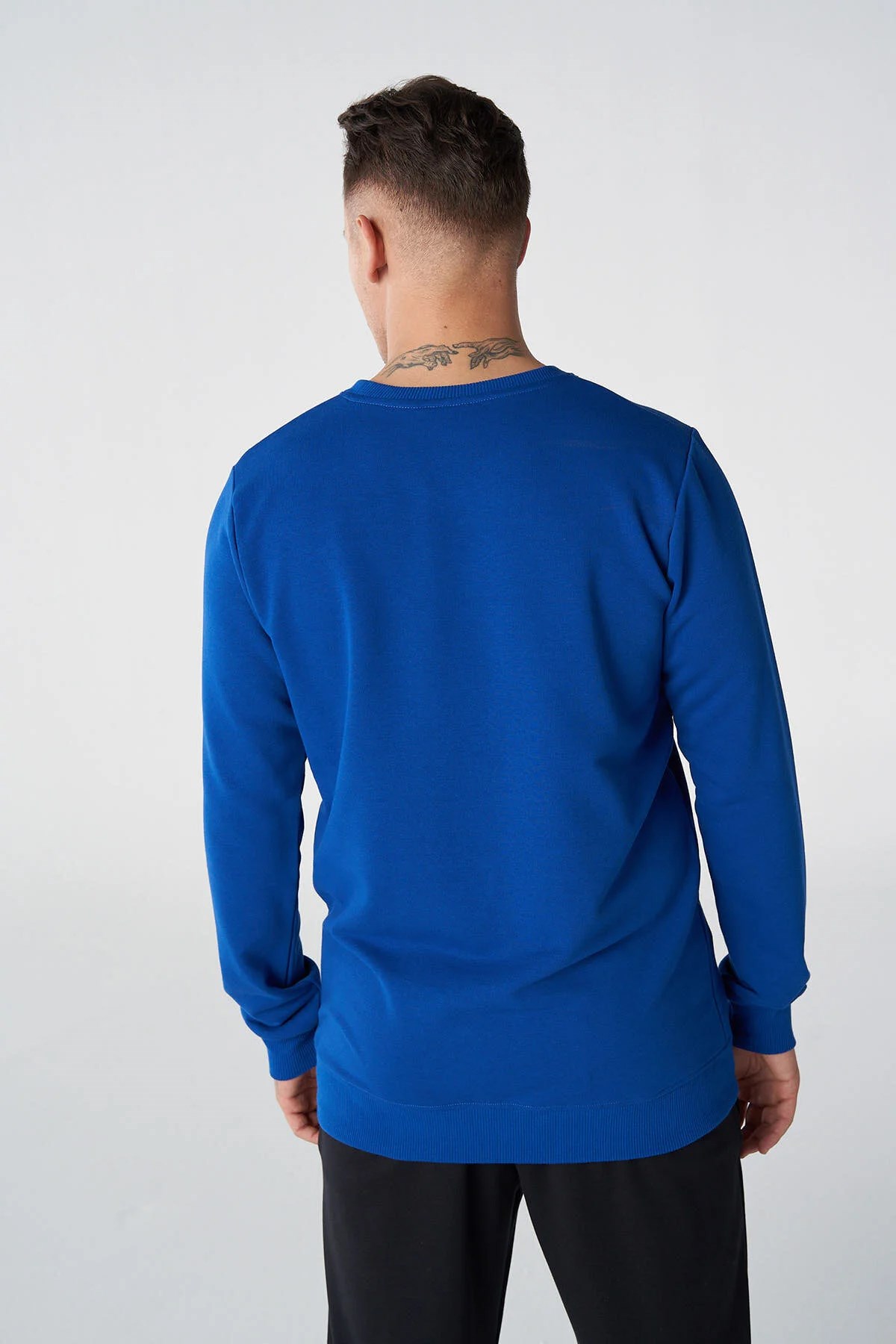 Hummel T-ic ico Erkek Sweatshirt 921835-7788 Mavi