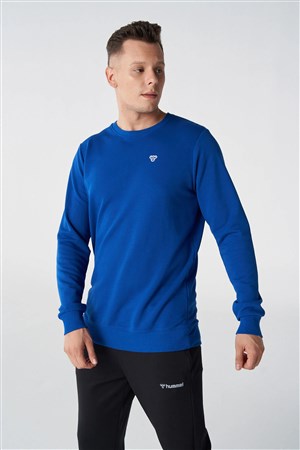 Hummel T-ic ico Erkek Sweatshirt 921835-7788 Mavi