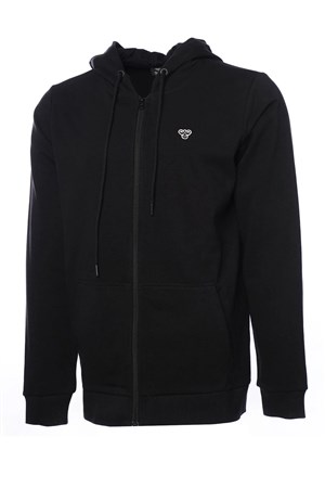 Hummel T-ic ico Zip Erkek Sweatshirt 921836-2001 Siyah