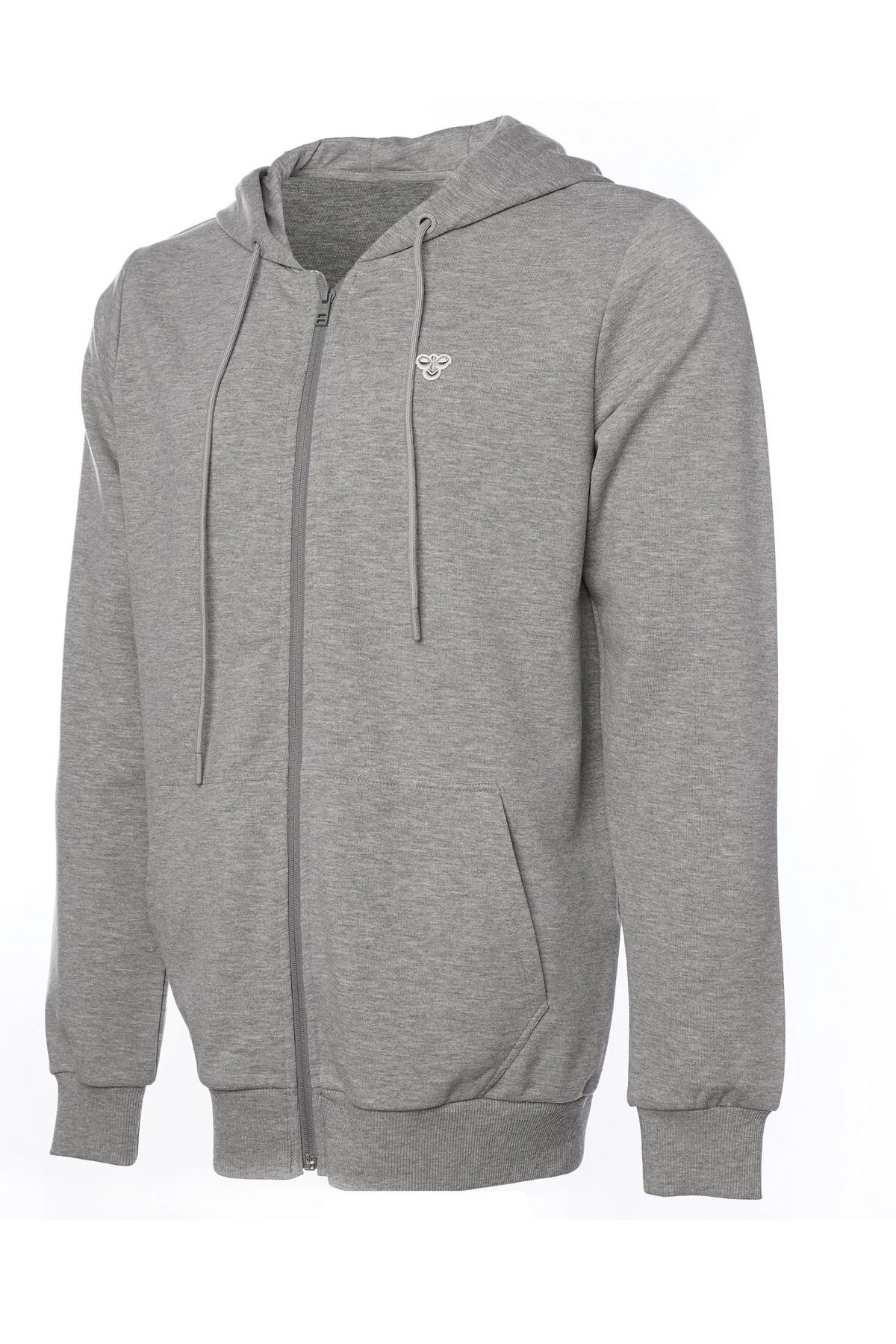 Hummel T-ic ico Zip Erkek Sweatshirt 921836-2006 Gri