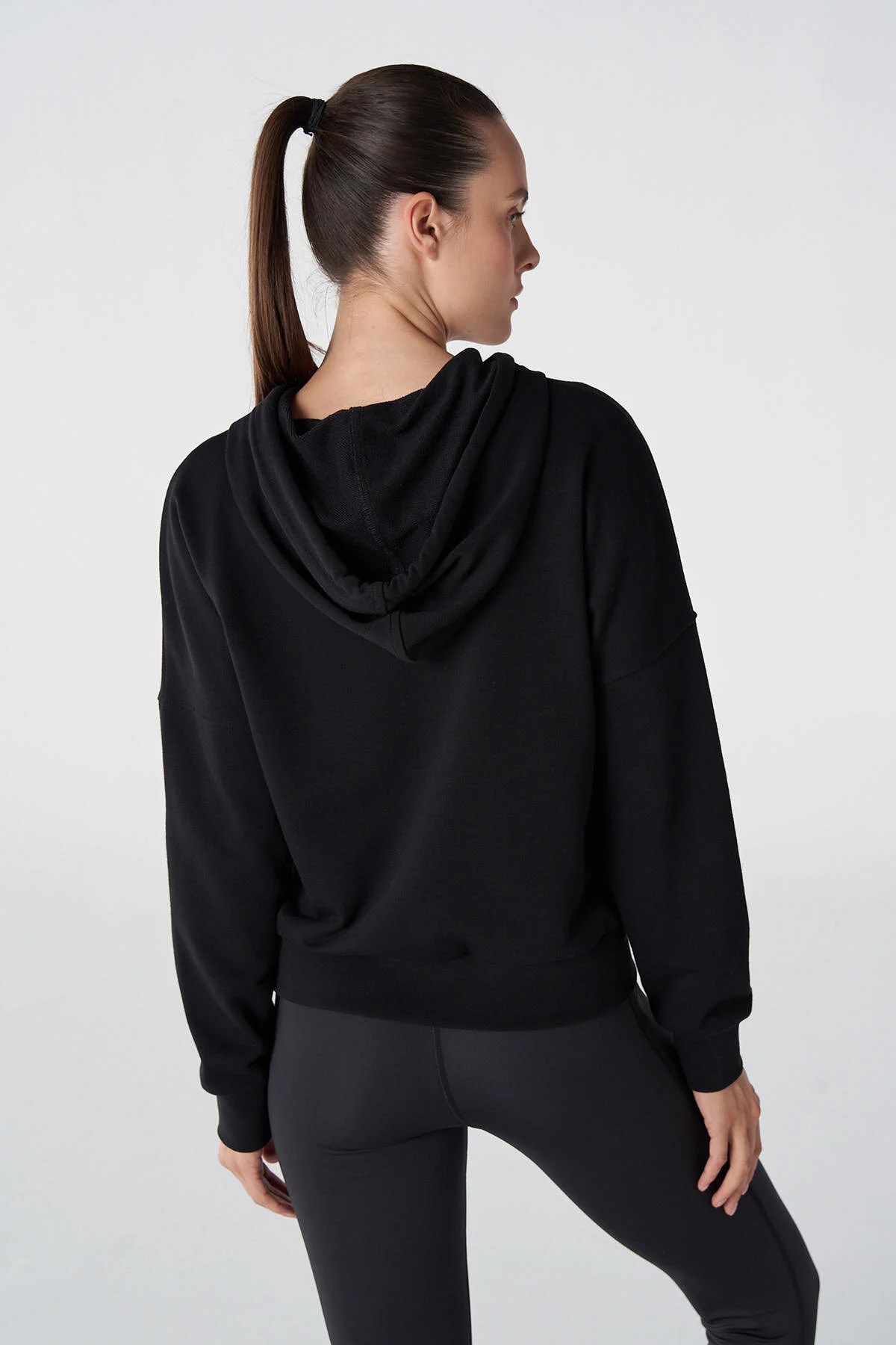 Hummel T-ic icona Kadın Sweatshirt 921837-2001 Siyah