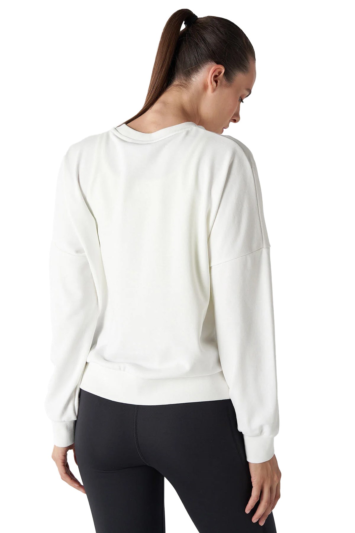 Hummel T-ic icona Kadın Sweatshirt 921838-9003 Beyaz