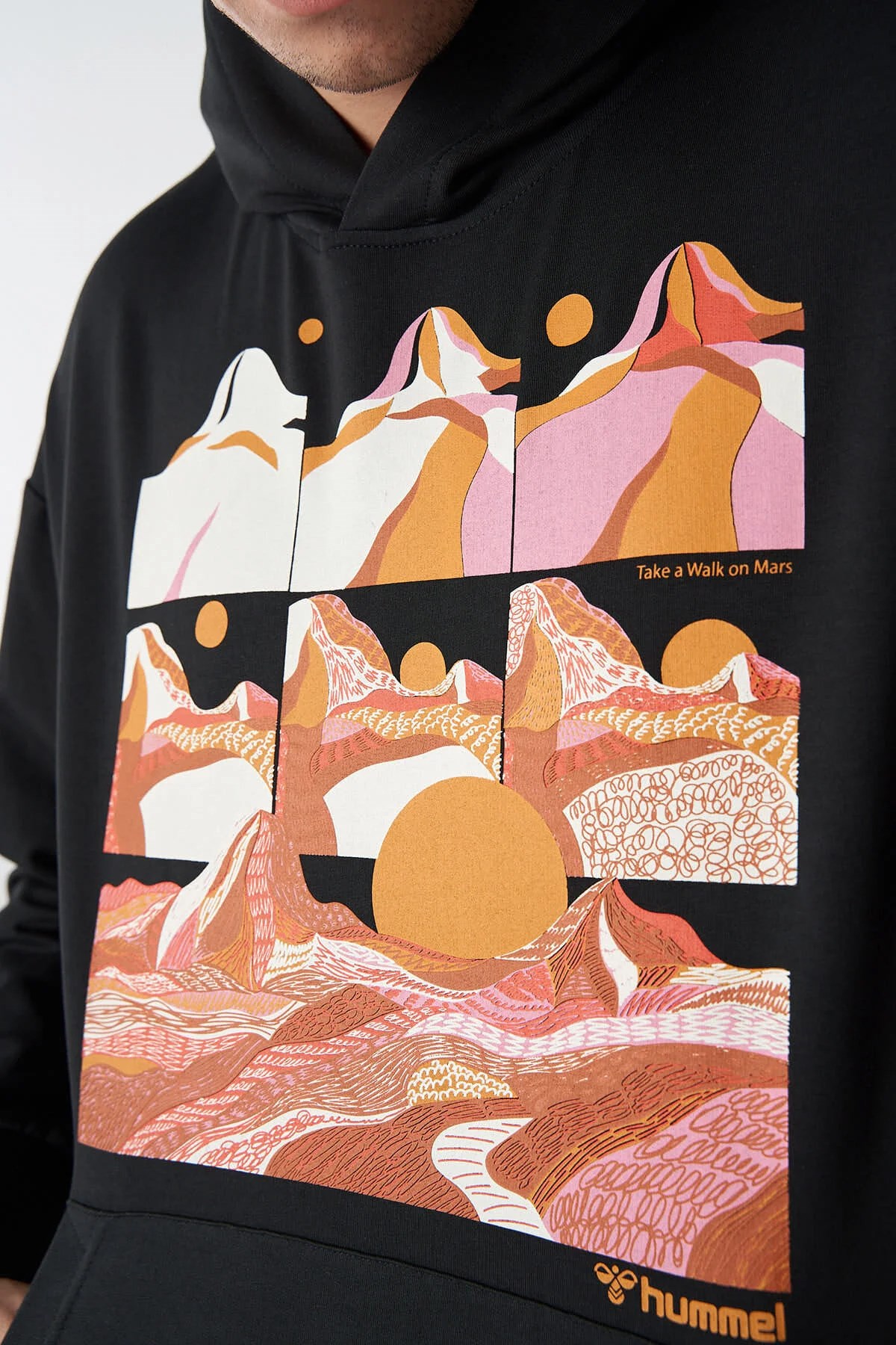 Hummel Benoit Erkek Sweatshirt 921843-2001 Siyah