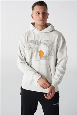 Hummel Elroy Erkek Sweatshirt 921847-2006 Gri