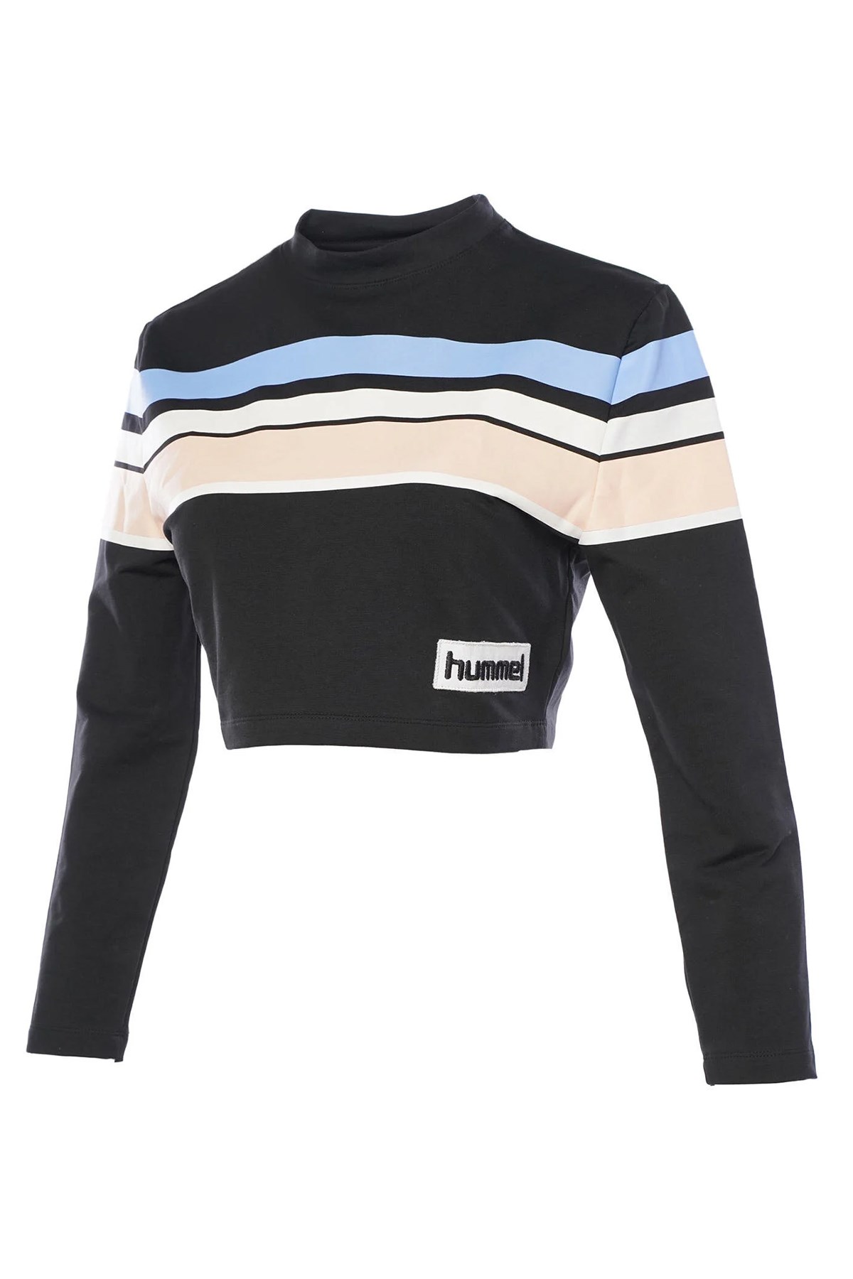 Hummel Felles Crop Kadın Sweatshirt 921848-2001 Siyah