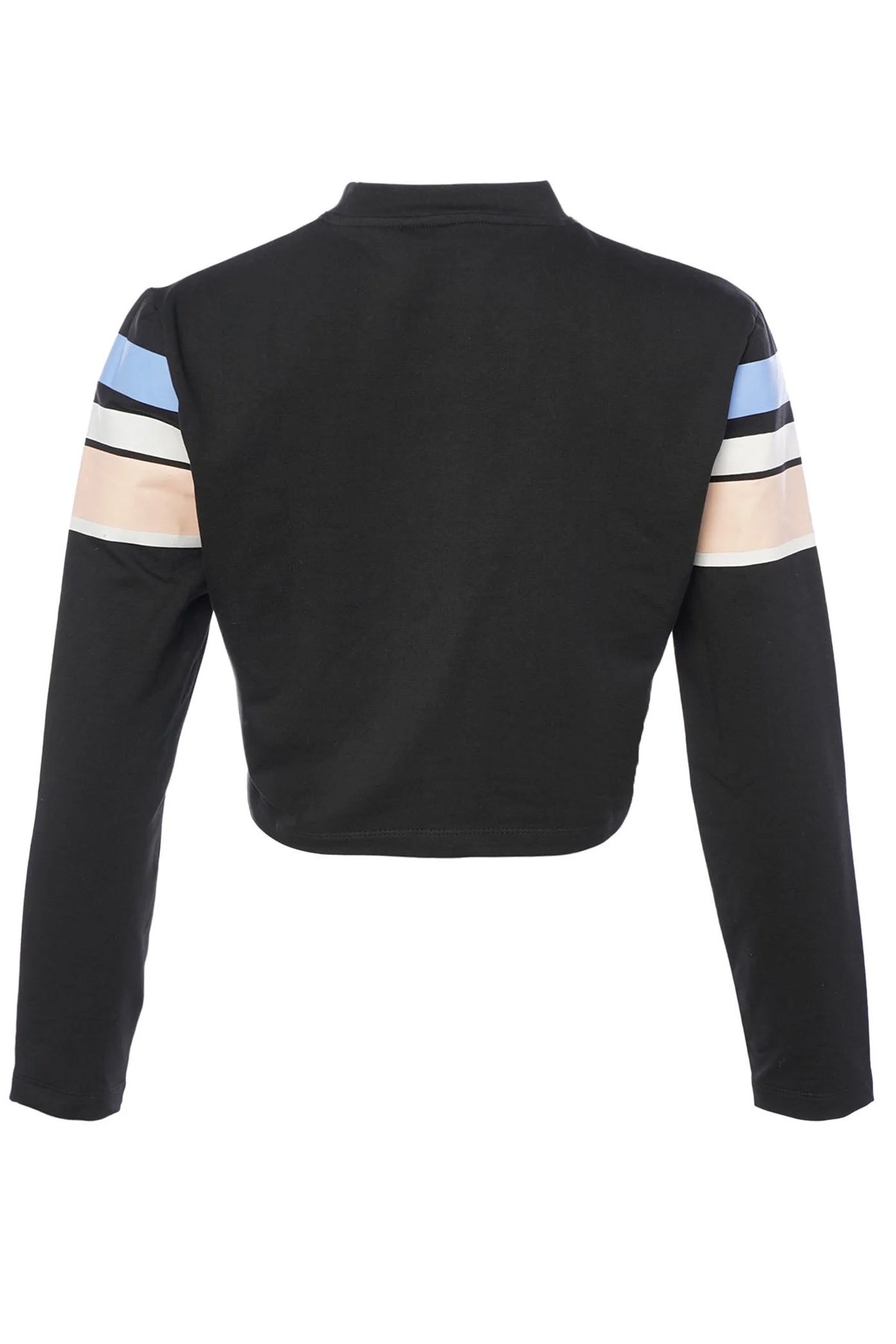 Hummel Felles Crop Kadın Sweatshirt 921848-2001 Siyah