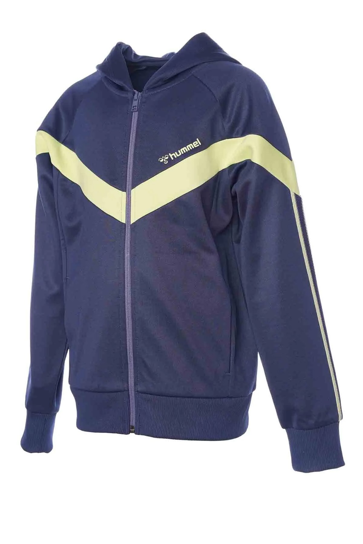 Hummel Bjorn Zip Çocuk Sweatshirt 921906-7480 Lacivert