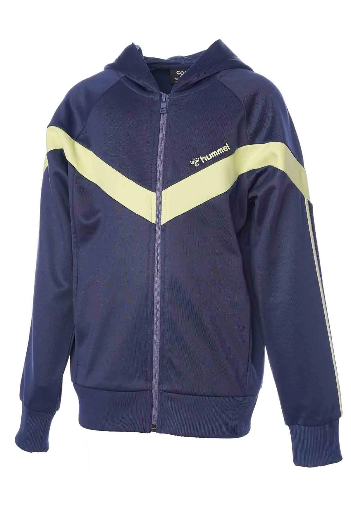 Hummel Bjorn Zip Çocuk Sweatshirt 921906-7480 Lacivert
