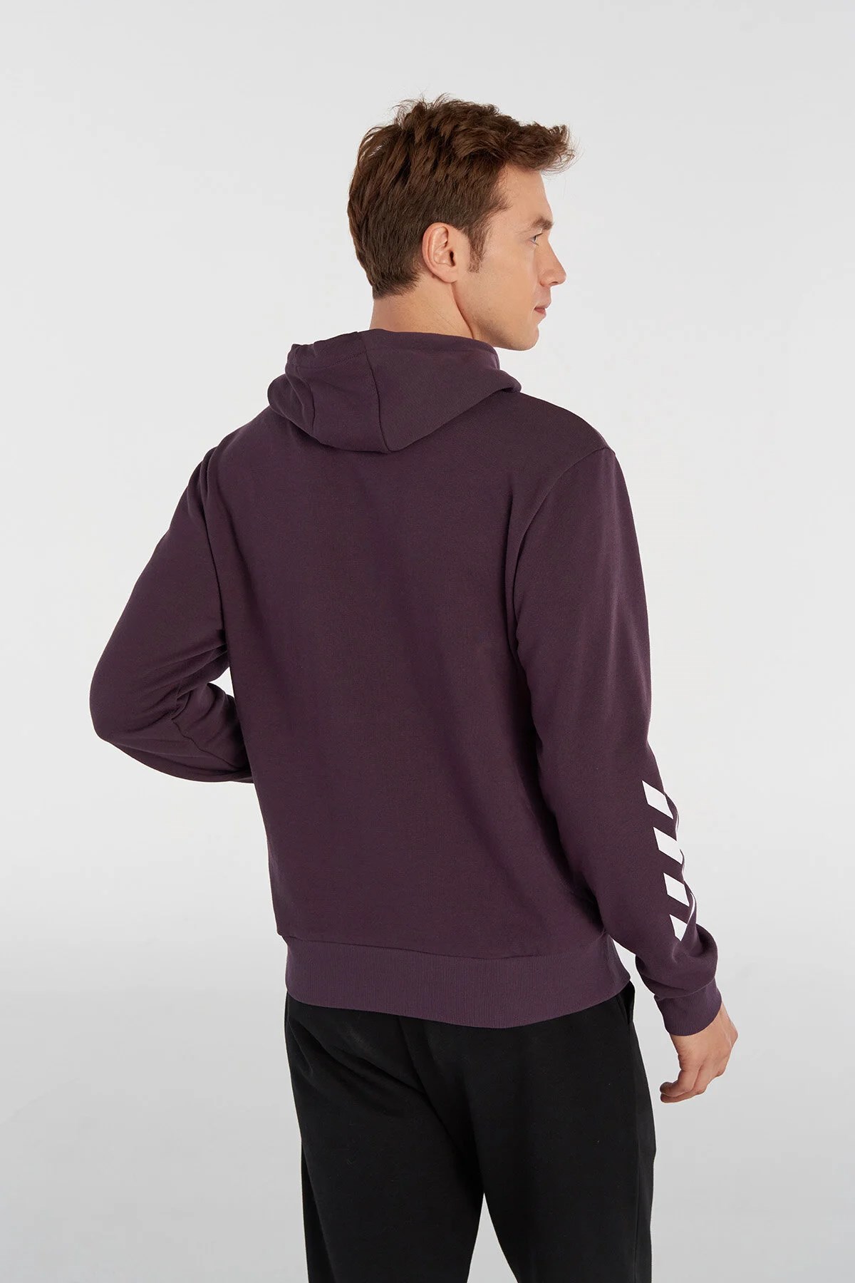 Hummel Flor Erkek Sweatshirt 921957-4073 Mor