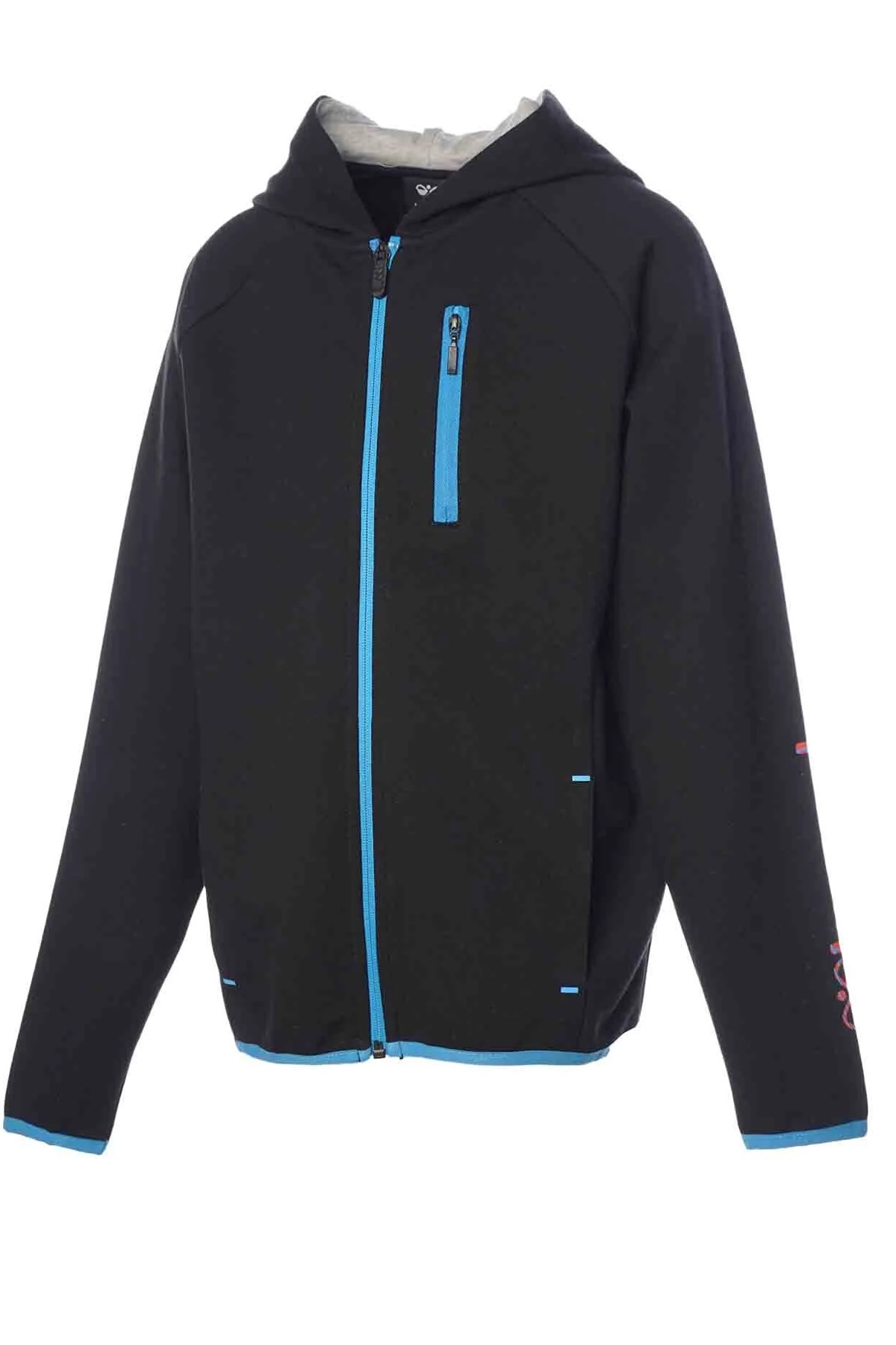 Hummel Jari Zip Çocuk Sweatshirt 921988-2001 Siyah