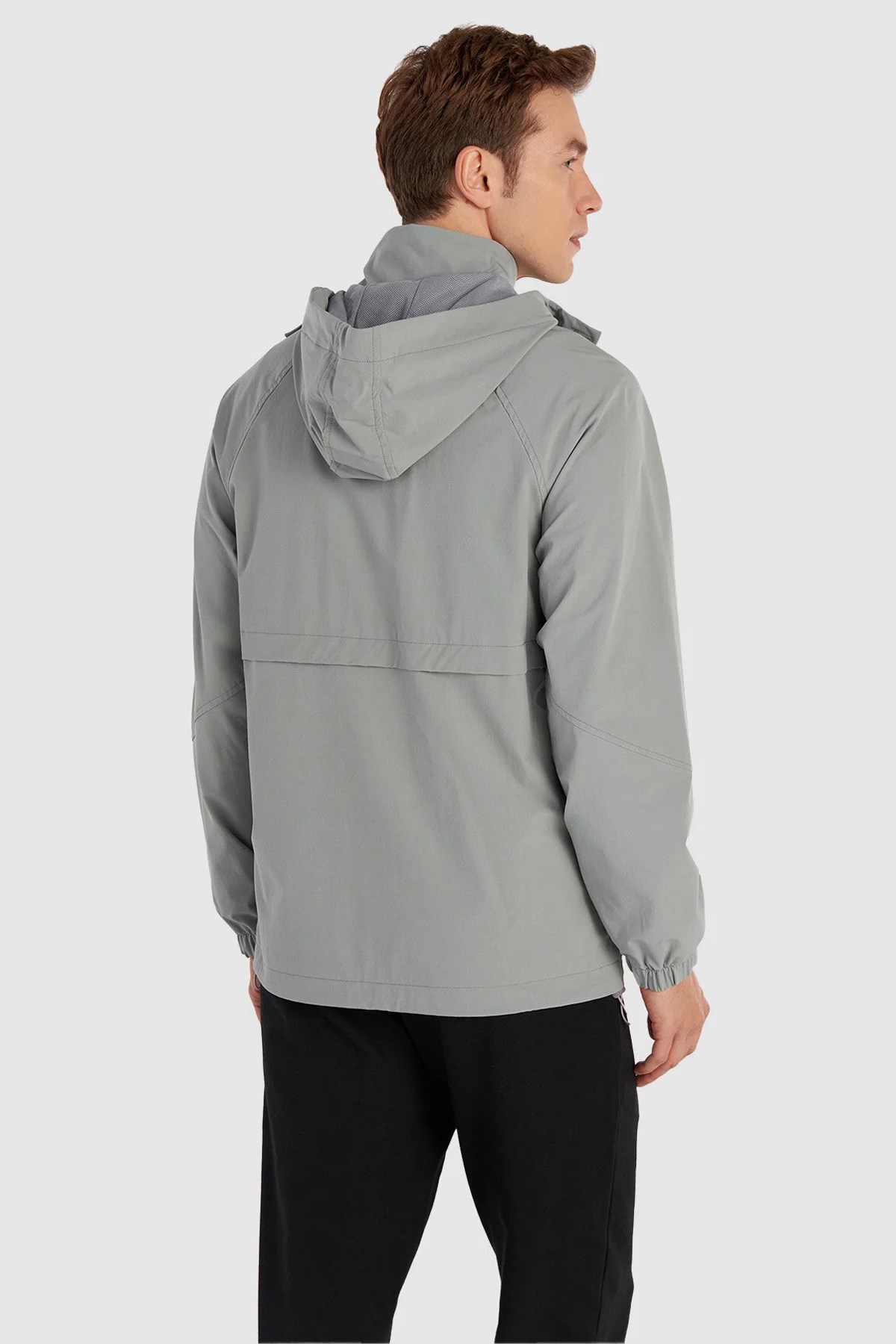 Hummel Jerik Erkek Yağmurluk 921994-1968 Gri