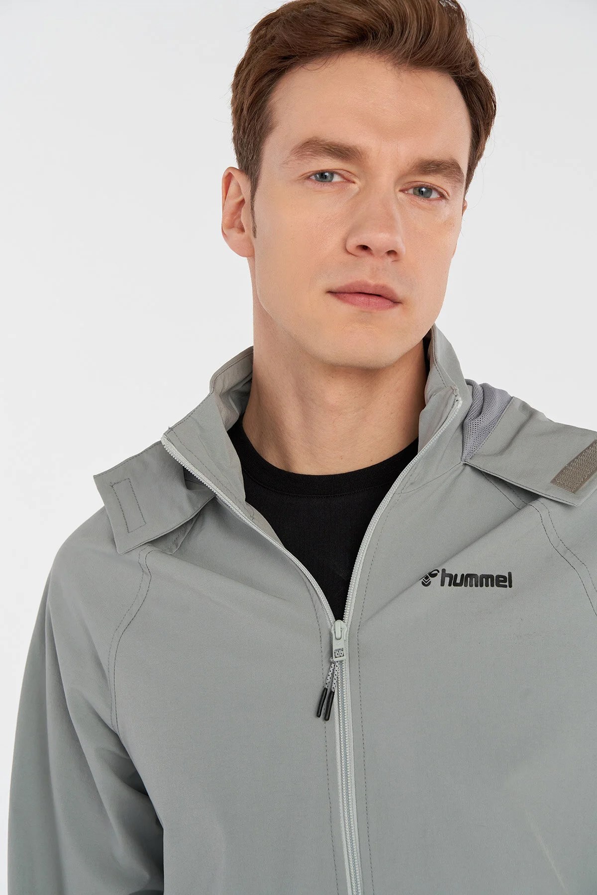 Hummel Jerik Erkek Yağmurluk 921994-1968 Gri