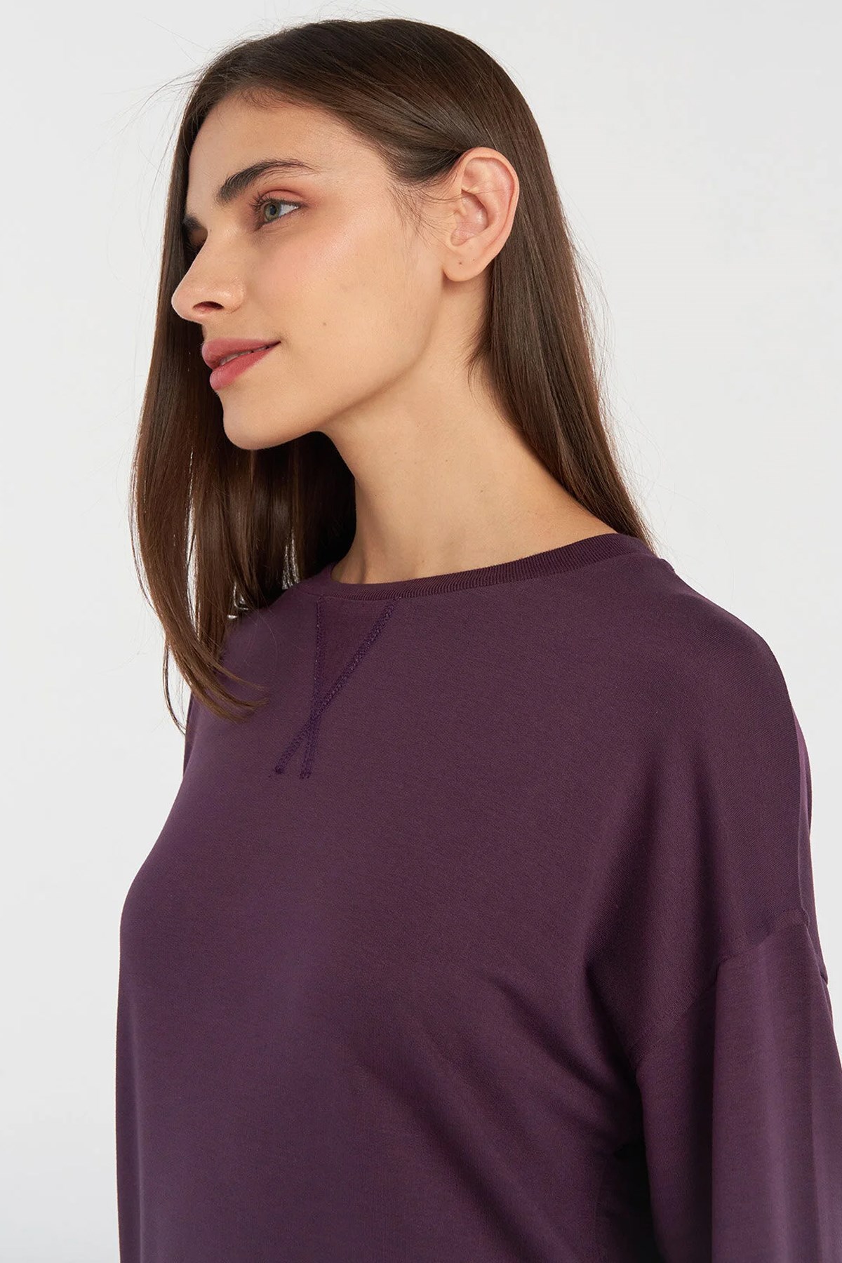Hummel Jonina Kadın Sweatshirt 921998-4073 Mor