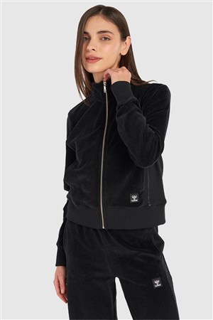 Hummel Kady Zip Kadın Sweatshirt 922002-2001 Siyah