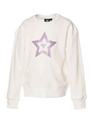 Hummel Leia Çocuk Sweatshirt 922012-9003 Beyaz